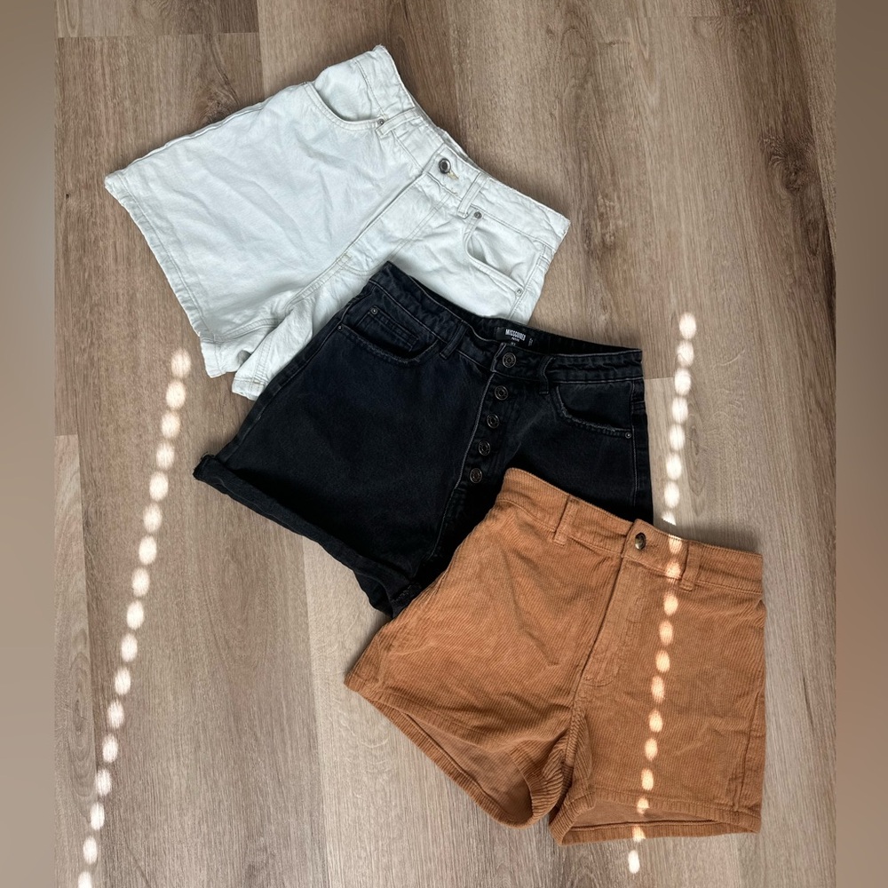 Bundle of high waisted shorts